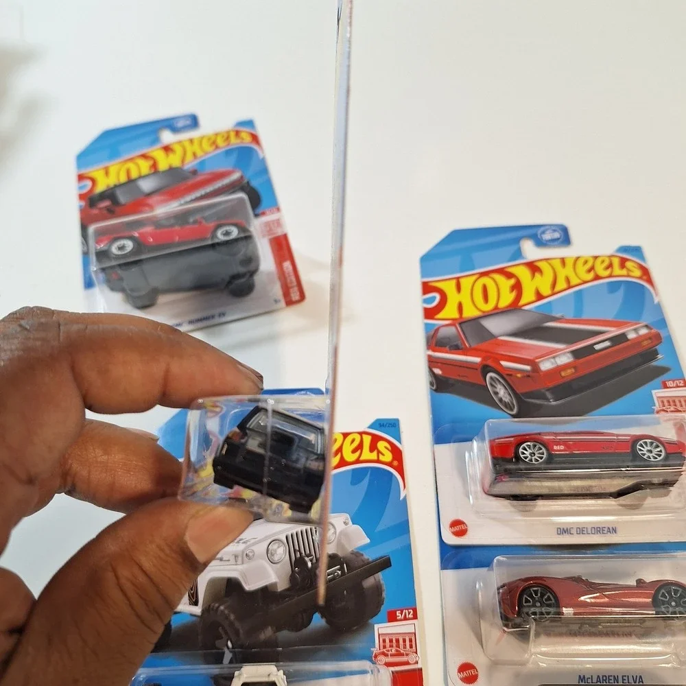 Hot Wheels Target Red Edition Dmc Delorean/ Toyota Van/ Chevette & More